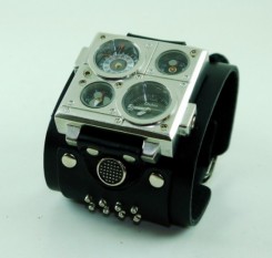Часы Авиатор кожаные ручной работы (U-Boat 14)