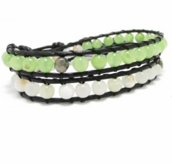 Браслет из оникса 2-х цветов Recovery 6 мм