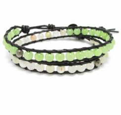 Браслет из оникса 2-х цветов Recovery 6 мм