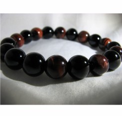 Браслет Мужской взгляд (бычий глаз 10мм)