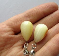 Лечебный кулон мраморный оникс на цепочке