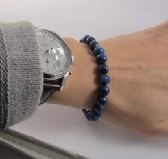 Лазуритовый браслет