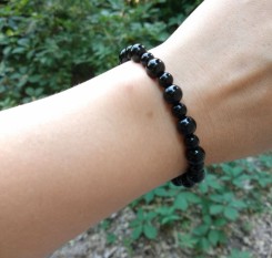 Мужской браслет Манхэттен (агат и оникс)