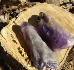 Большой кристалл шевронного аметиста, 150 грамм