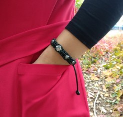 Браслет Шамбала Інь-Ян (сталь 316L)