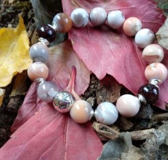 Женский браслет из серебряной бусиной Созвездие Стрельца