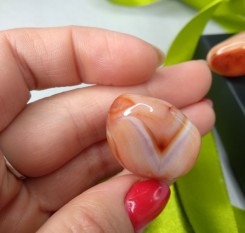 Светлый сердолик слоистый &ndash; линкурий