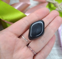 Унікальний бразильський чорний агат