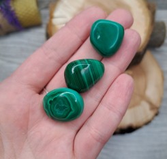 Кусочок натурального малахіта (Конго)