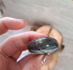 Сувенірний камінь-талісман лабрадор 