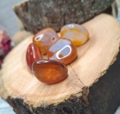 Сувенірний камінь колумбійський сердолік на успіх