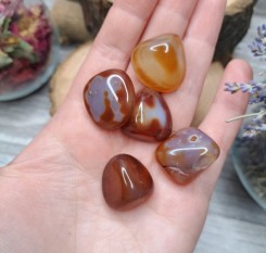 Сувенірний камінь колумбійський сердолік на успіх