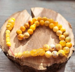 Класичні мусульманські чотки із справжнього бурштину