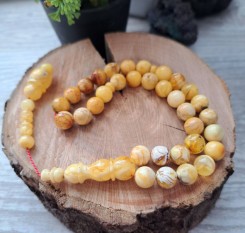 Класичні мусульманські чотки із справжнього бурштину