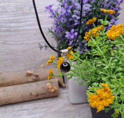 Кулон із гагата Charcoal