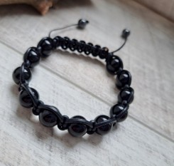 Браслет Удача (агат у шкірі)