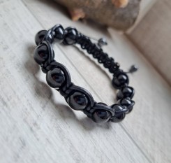 Браслет Удача (агат у шкірі)