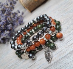 Комплект браслетів на удачу і захист