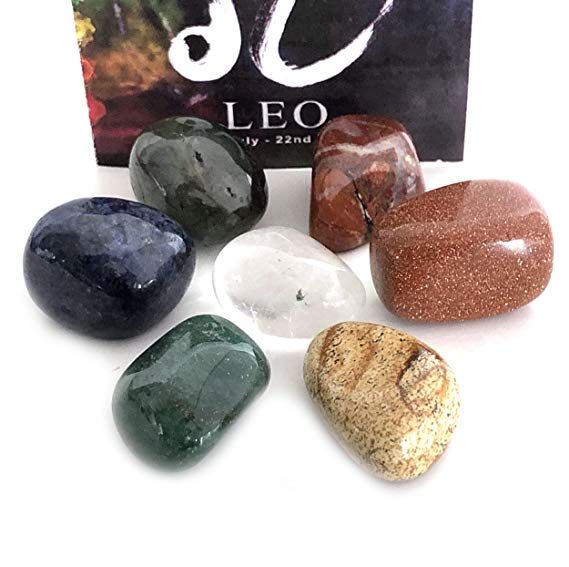 Набор лечебных камней для знака зодиака Лев 