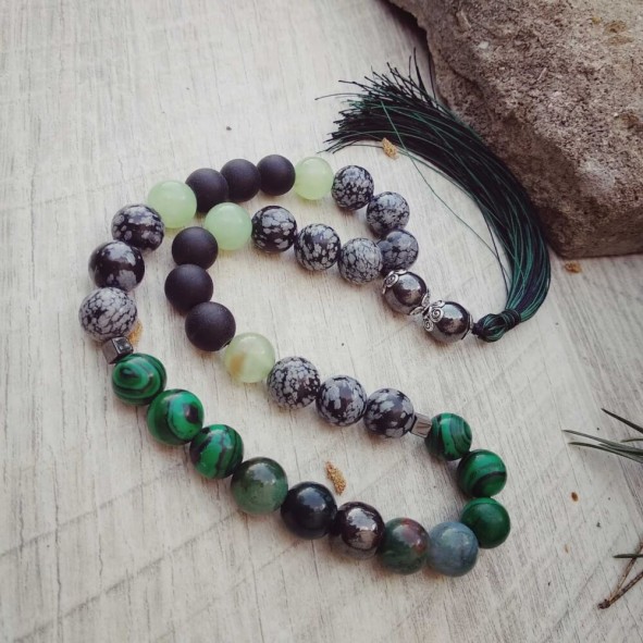 Четки из камней Стрельца фото 