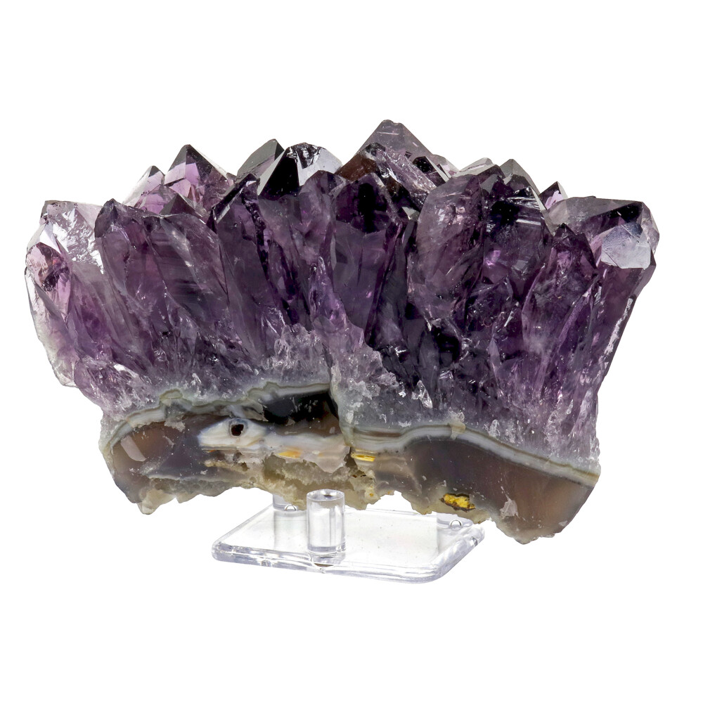 Фото уругвайского аметиста жеодой 