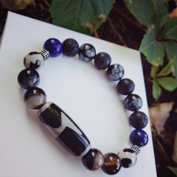 Значение бусины дзи молния